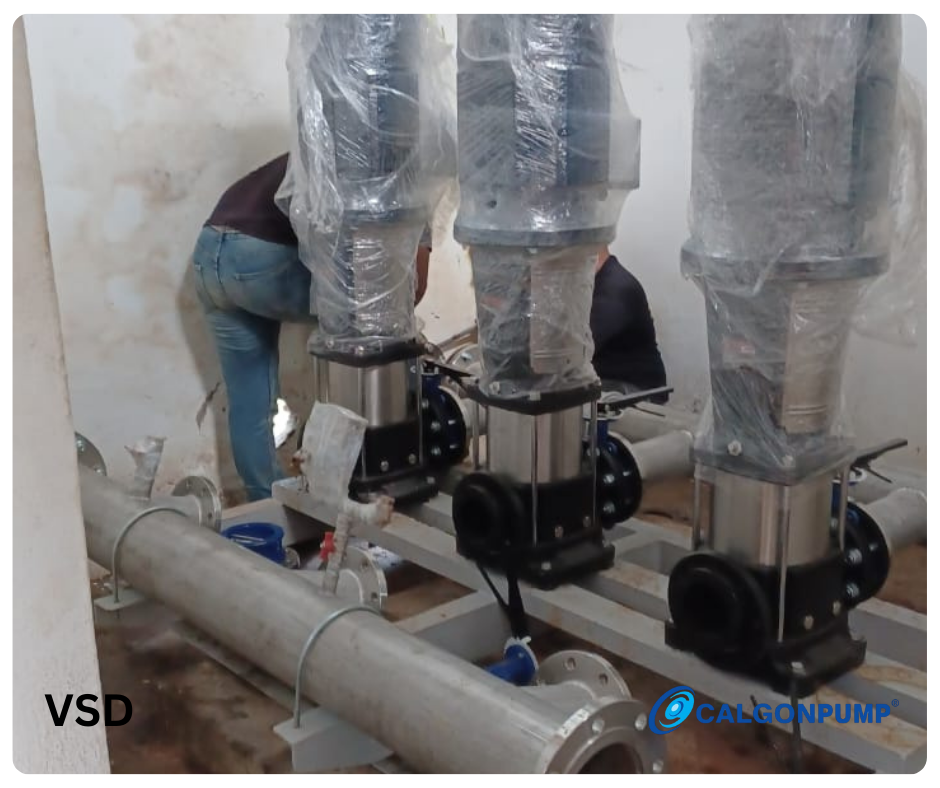 VSD Booster Pump System (Vertical Multistage Pump)