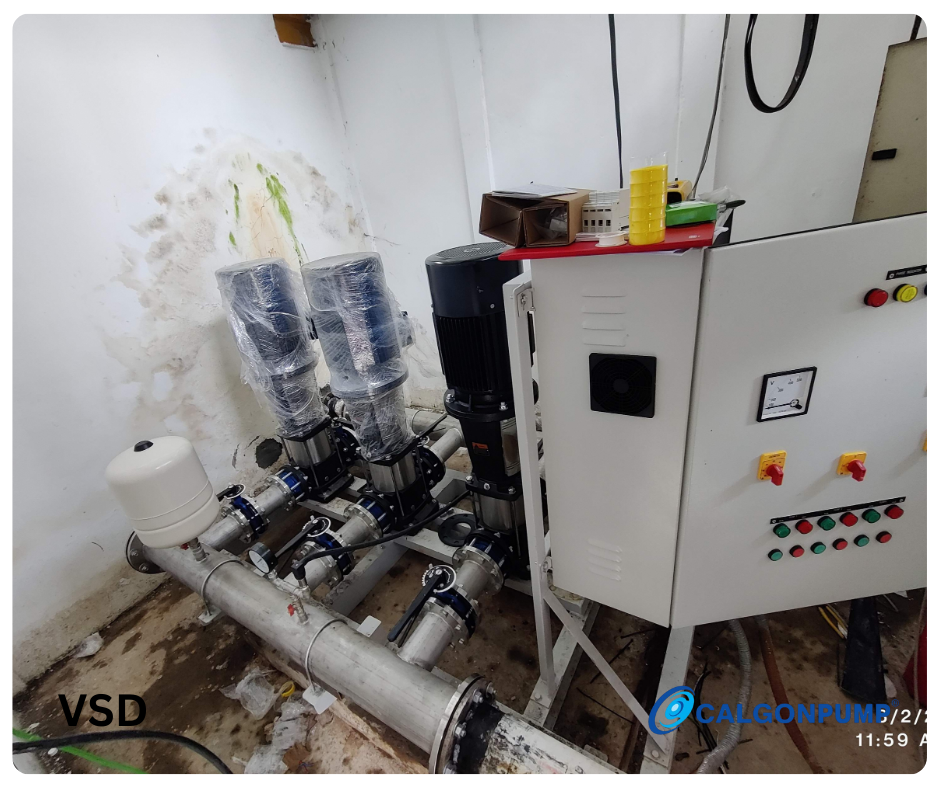 VSD Booster Pump System (Vertical Multistage Pump)