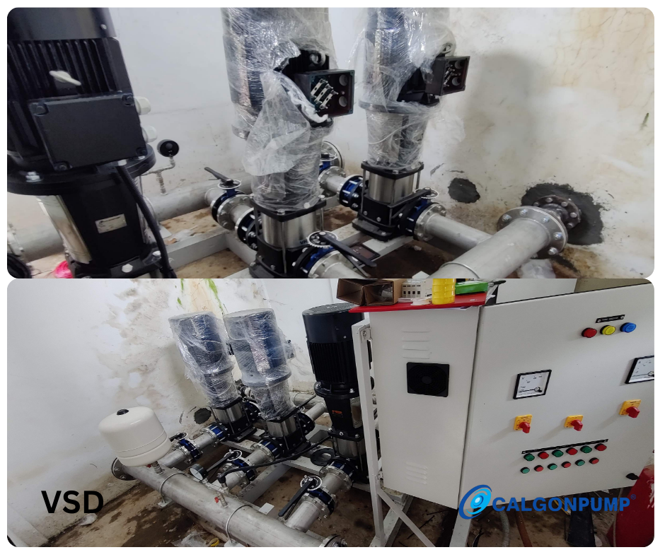 VSD Booster Pump System (Vertical Multistage Pump)